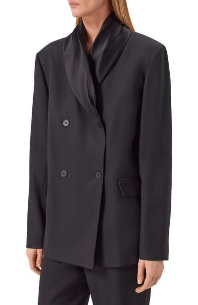 Жакет из вискозы и шерсти LOULOU DE SAISON, арт. JIHA, фото 3