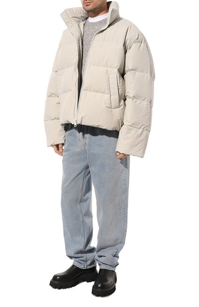 Пуховик DIESEL кремового цвета по цене 52250 руб., арт. A11432/0BJAJ, фото 2 Пуховик DIESEL, арт. A11432/0BJAJ, фото 2