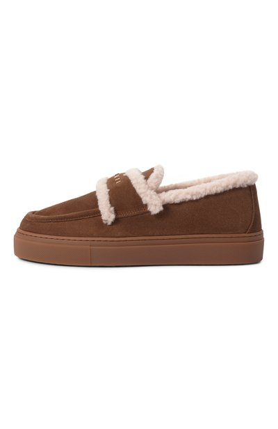 Замшевые лоферы shearling loafer INUIKII, арт. 1006.003.0021, фото 4