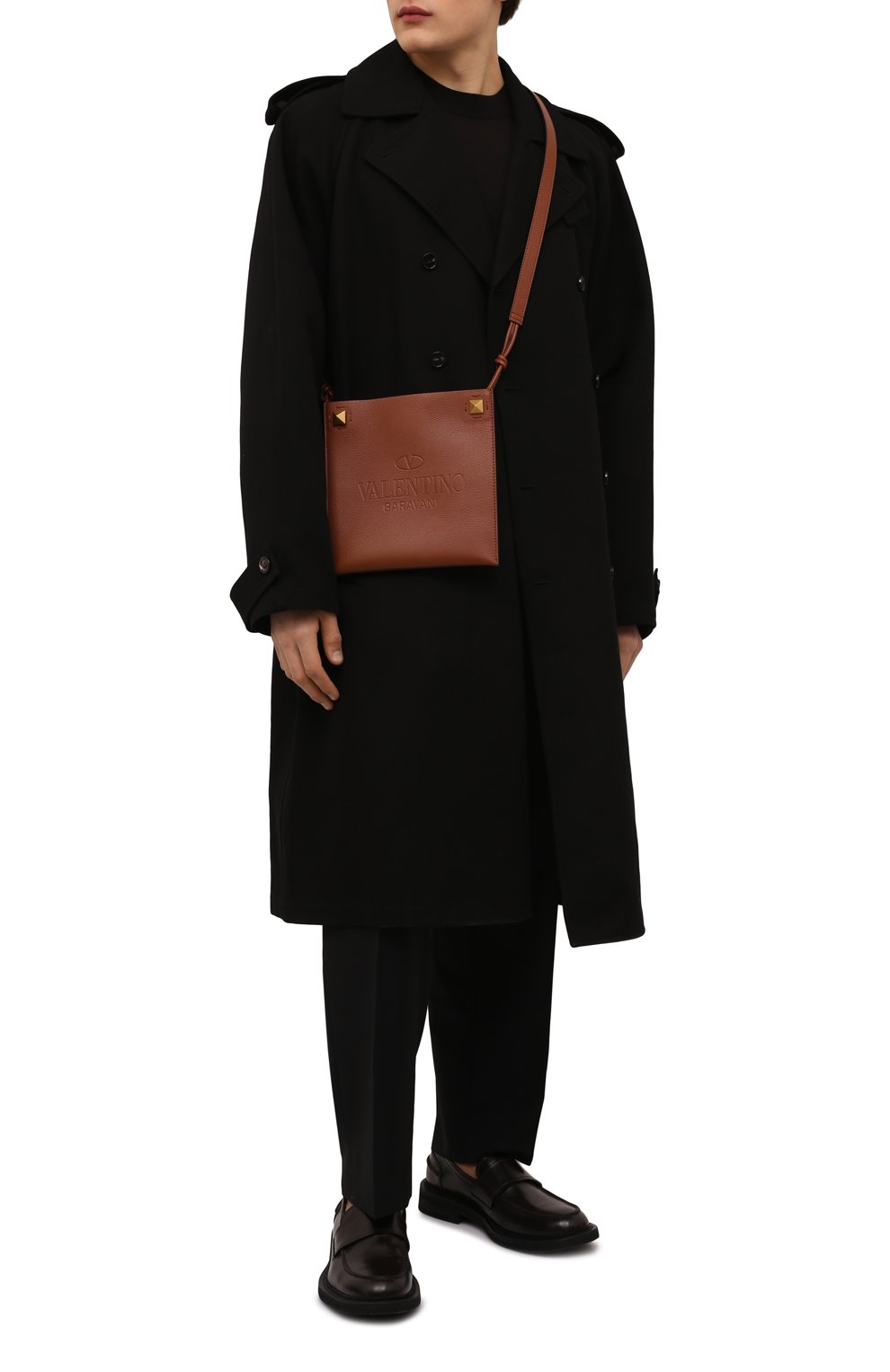 Кожаная сумка identity VALENTINO, арт. XY2B0A82/ZBT, фото 3