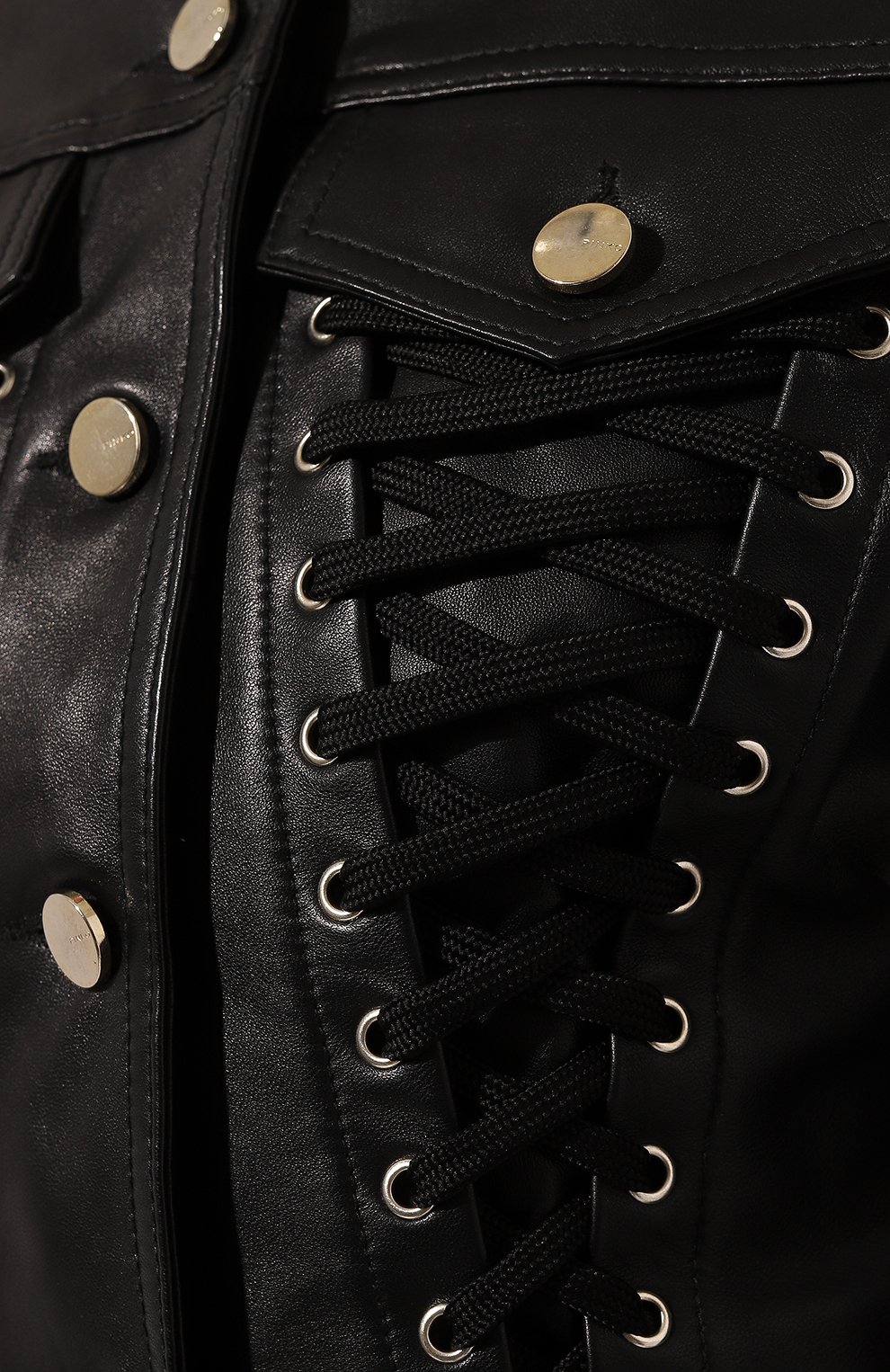 Кожаная куртка PINKO, арт. 100840-A0QY, фото 5