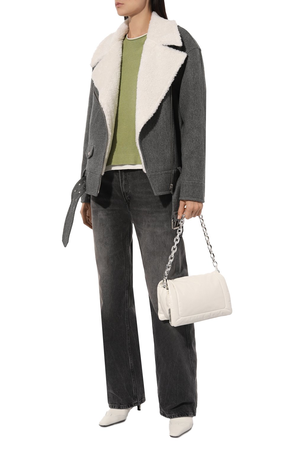 Сумка puffy MARC JACOBS (THE) белого цвета по цене 64850 руб., арт. 2S3HSH002H03, фото 7 Сумка puffy MARC JACOBS (THE), арт. 2S3HSH002H03, фото 7