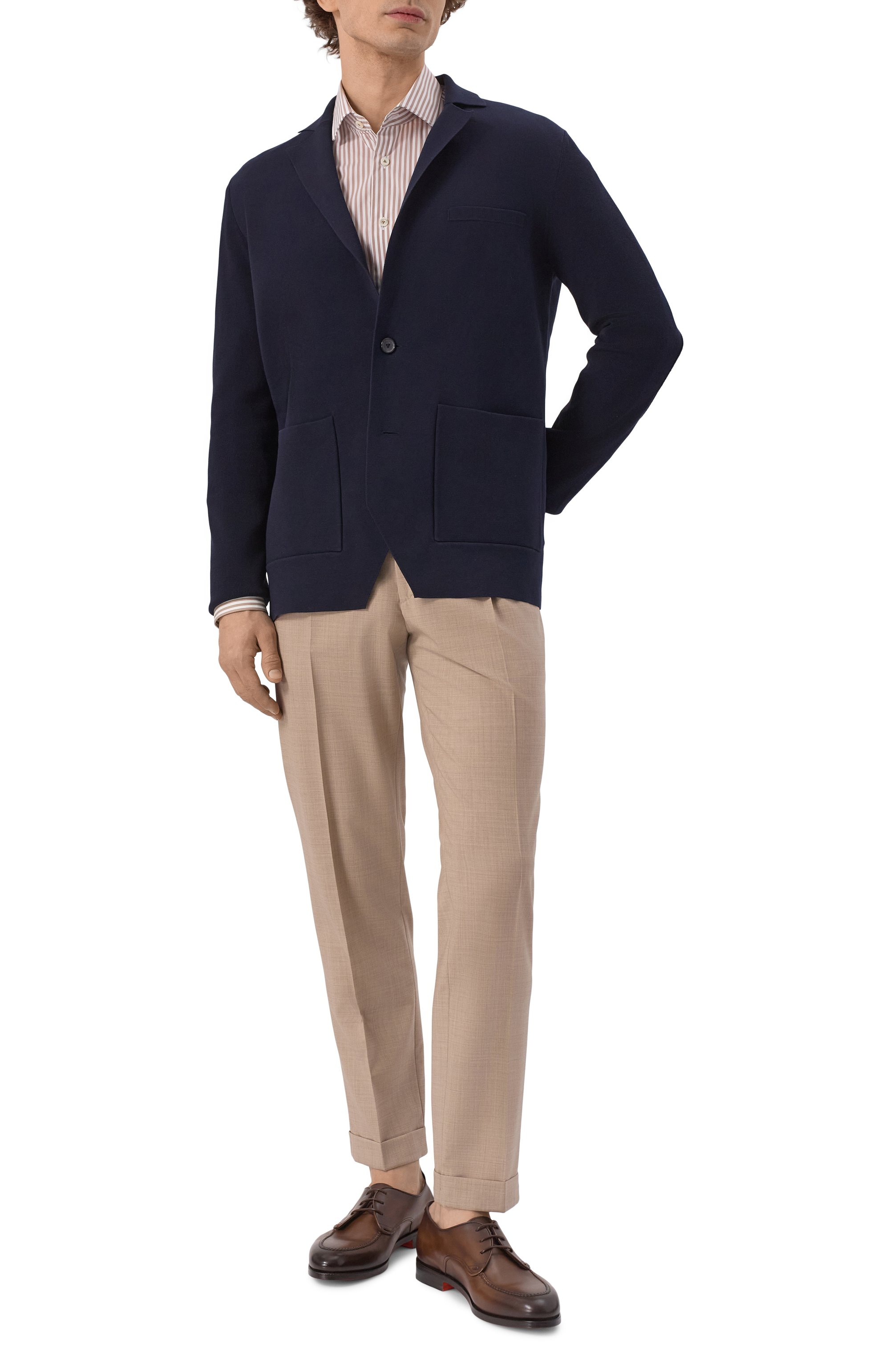 Хлопковый пиджак VAN LAACK, арт. SATIM0S/S00194, фото 3