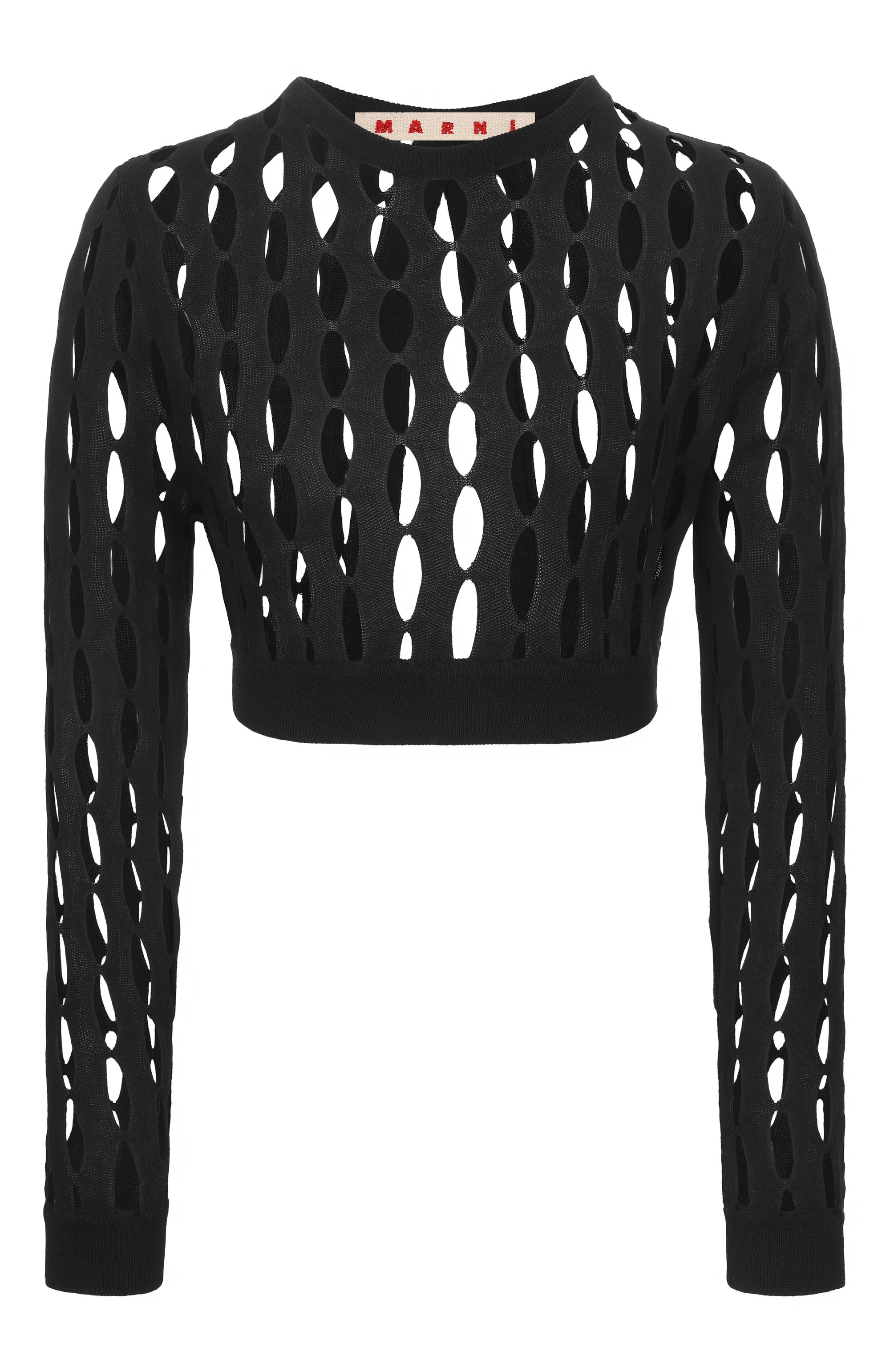 Хлопковый пуловер MARNI, арт. GCMD0653A0/UFC795, фото 1