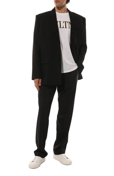 Хлопковая футболка VALENTINO, арт. 1V3MG10V/8RB, фото 2