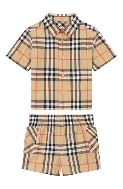 Комплект из рубашки и шорт BURBERRY, арт. 8120916
