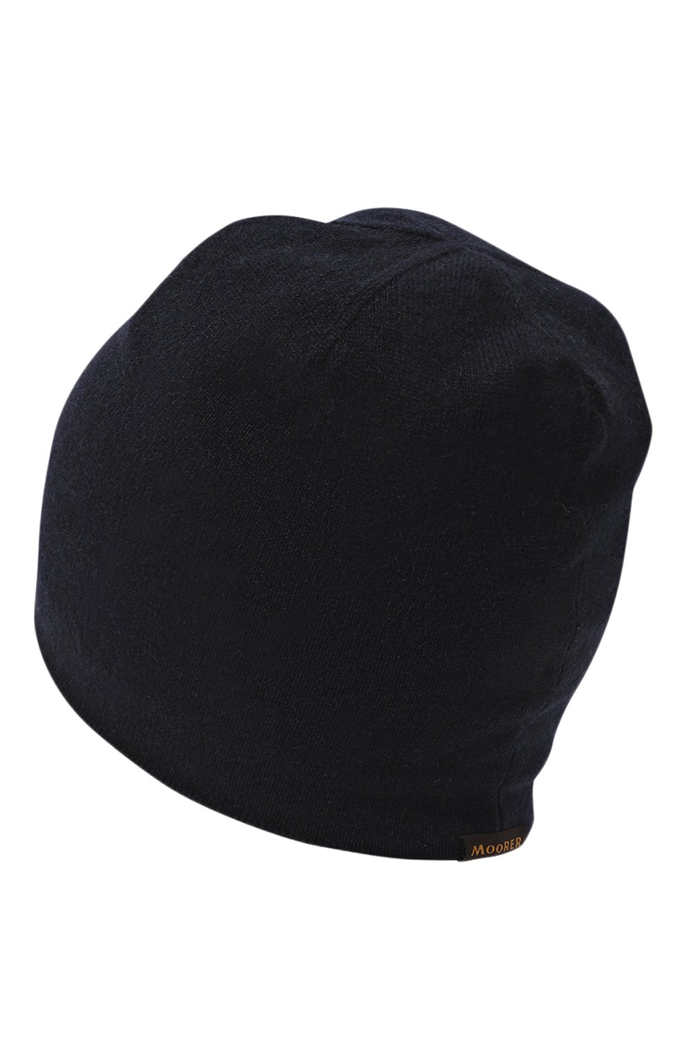 Двусторонняя шапка из кашемира MOORER, арт. CUFFIAREVER-CWS/M0UBE100002, фото 2
