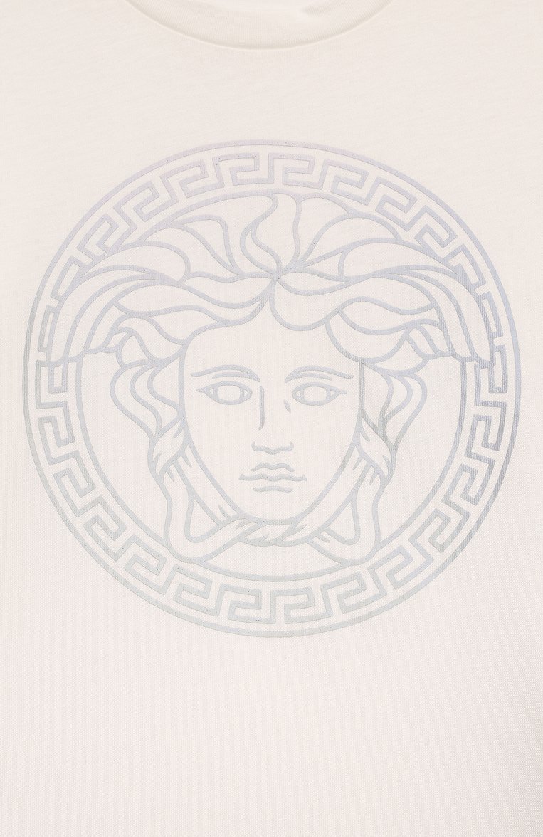 Хлопковая футболка VERSACE, арт. 1000239/1A11718/8-14, фото 1