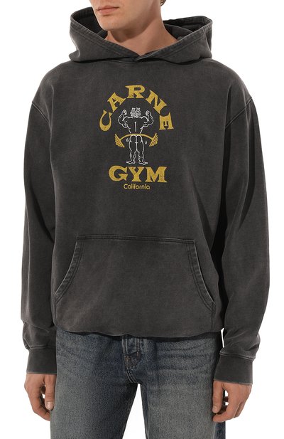 Хлопковое худи CARNE BOLLENTE, арт. SS24H0101, фото 3