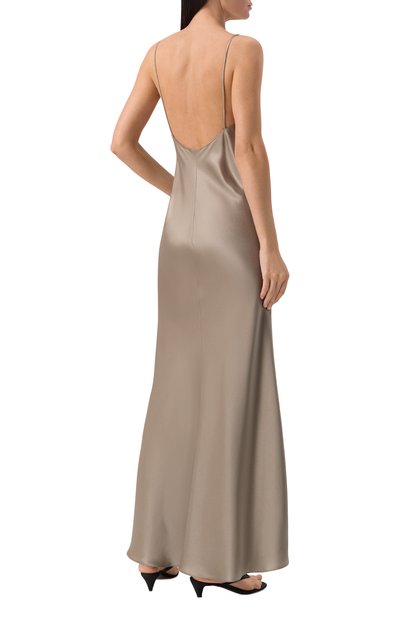 Атласное платье 12 STOREEZ, арт. 130741, фото 4