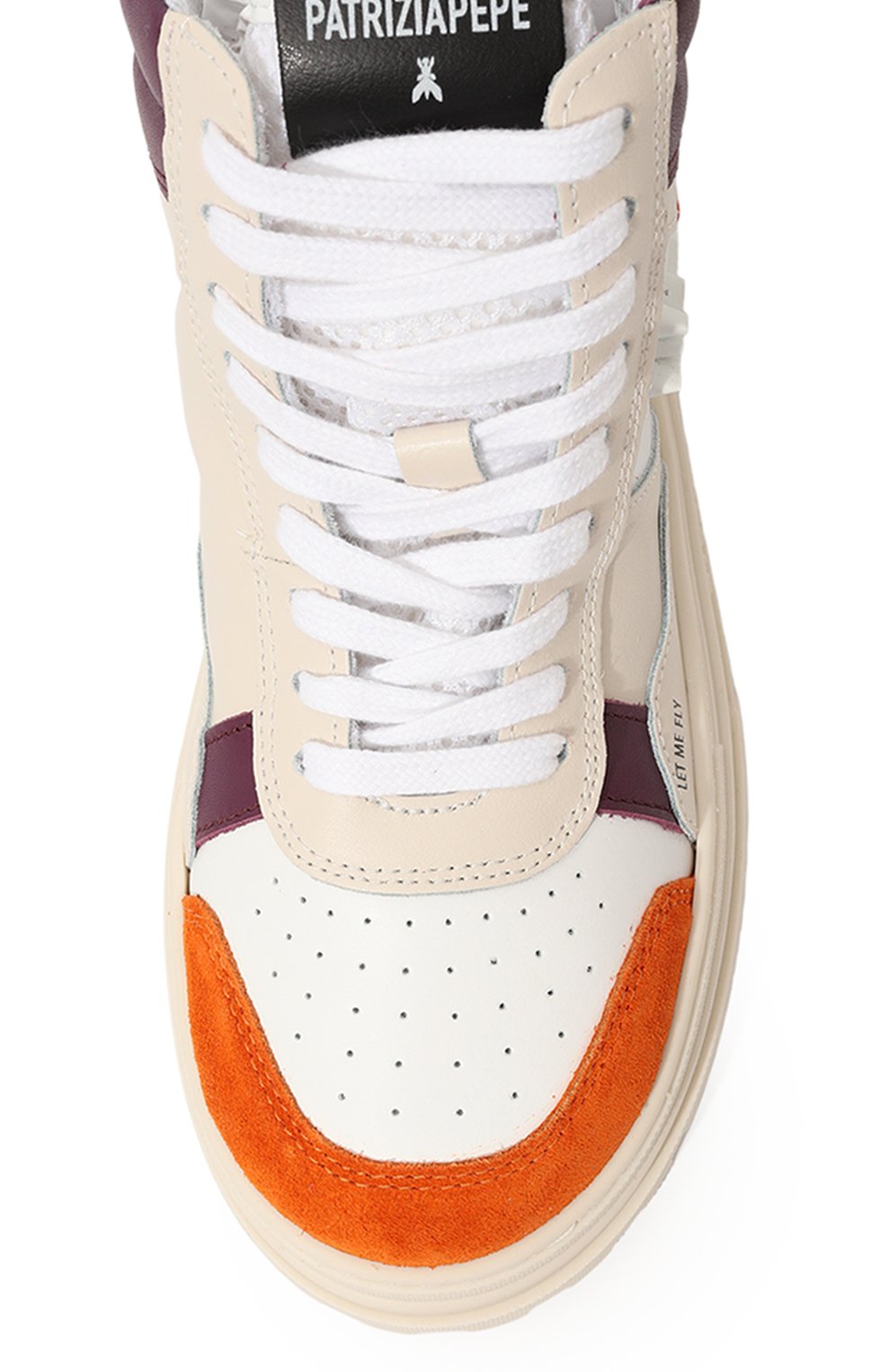 Кожаные кеды PATRIZIA PEPE, арт. 8Z0099_V020, фото 6