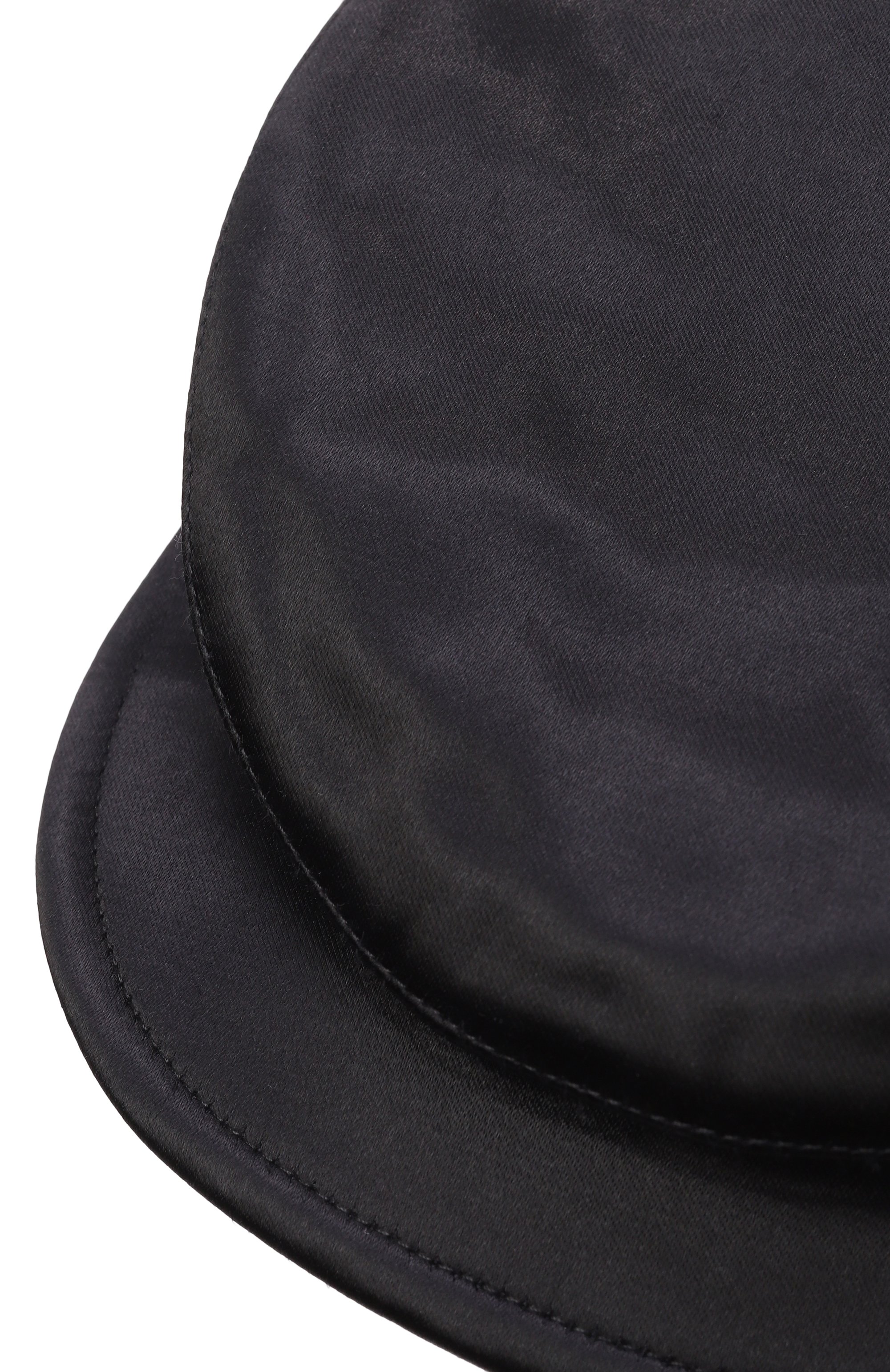 Кепи из вискозы и хлопка DANIIL ANTSIFEROV черного цвета по цене 40000 руб., арт. DA_1855, фото 3 Кепи из вискозы и хлопка DANIIL ANTSIFEROV, арт. DA_1855, фото 3