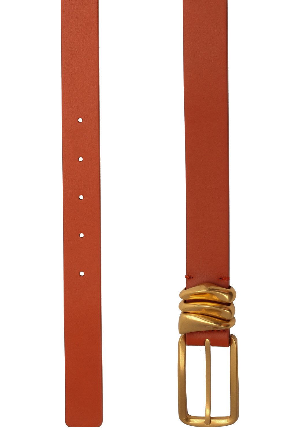 Кожаный  ремень metal loops BOTTEGA VENETA, арт. 666677/VMAU3, фото 3