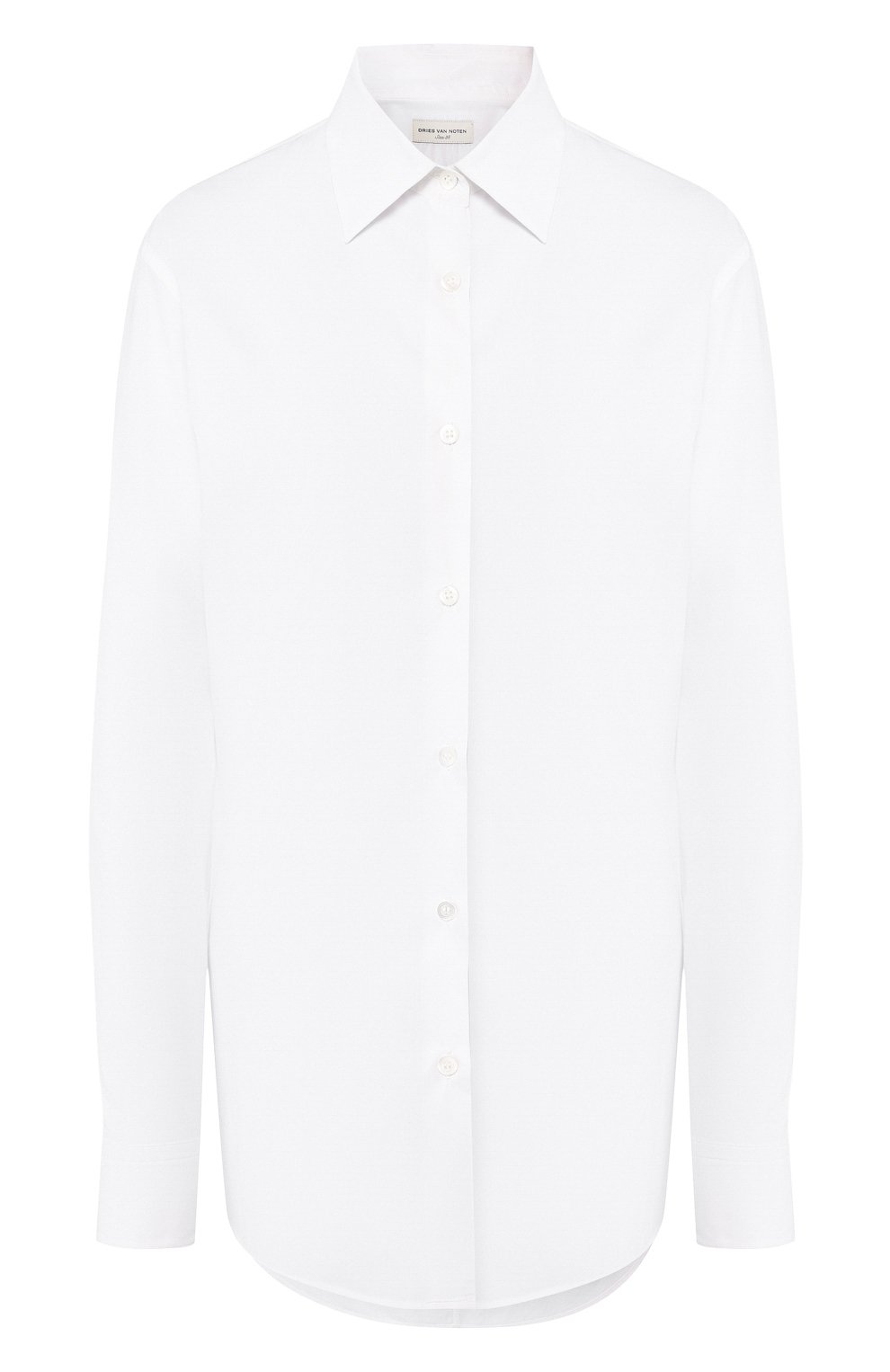 Хлопковая рубашка DRIES VAN NOTEN, арт. 201-10758-9245, фото 1