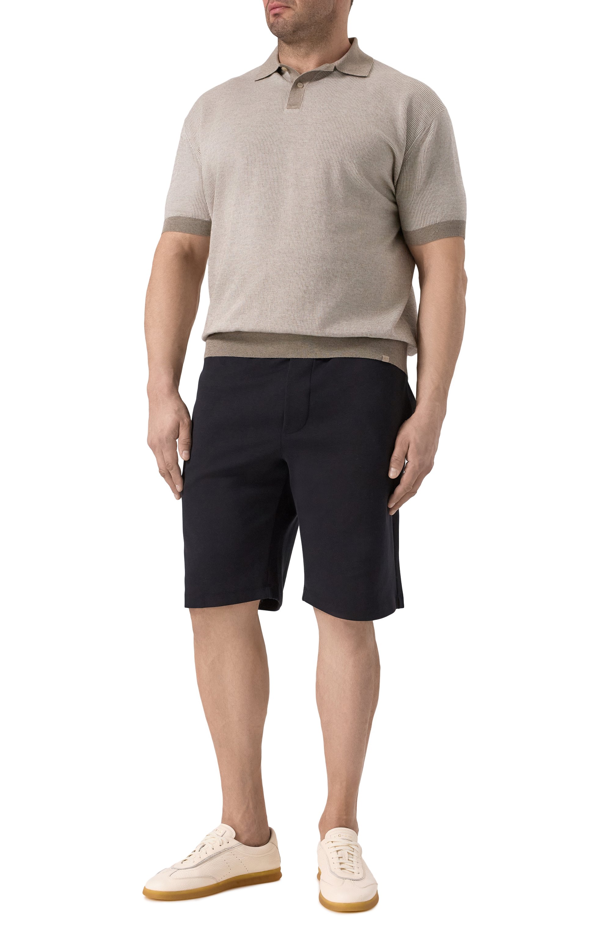 Поло из хлопка и кашемира PAUL&SHARK, арт. 25411604/3XL, фото 2