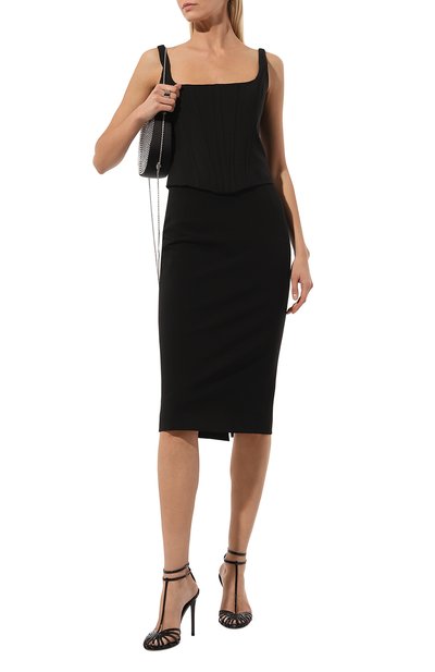 Кожаные босоножки stella ALEVI MILANO черного цвета по цене 87550 руб., арт. L19W7002.U.0004997, фото 2 Кожаные босоножки stella ALEVI MILANO, арт. L19W7002.U.0004997, фото 2