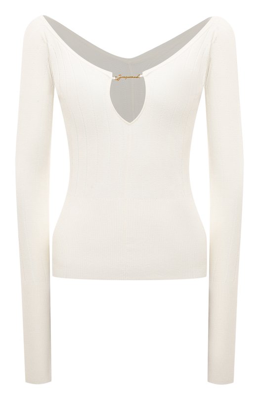 Топ из вискозы Jacquemus 24E241KN3572358 Белый 24E241KN3572358