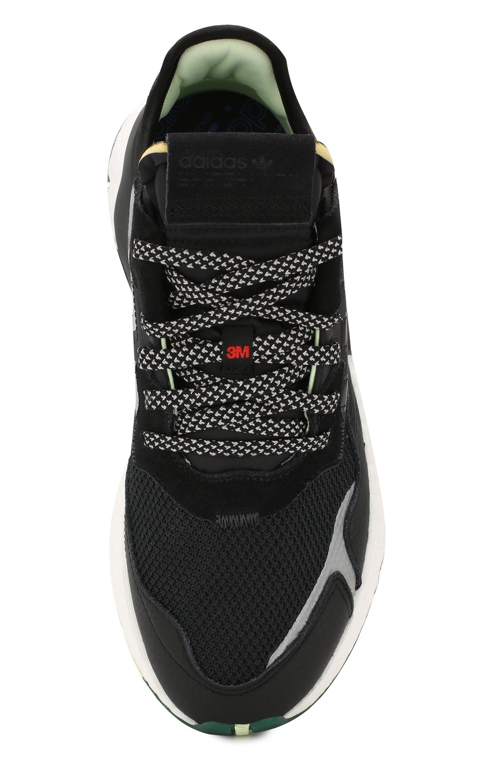 Текстильные кроссовки nite jogger ADIDAS ORIGINALS черного цвета по цене 11250 руб., арт. EE5914, фото 5 Текстильные кроссовки nite jogger ADIDAS ORIGINALS, арт. EE5914, фото 5