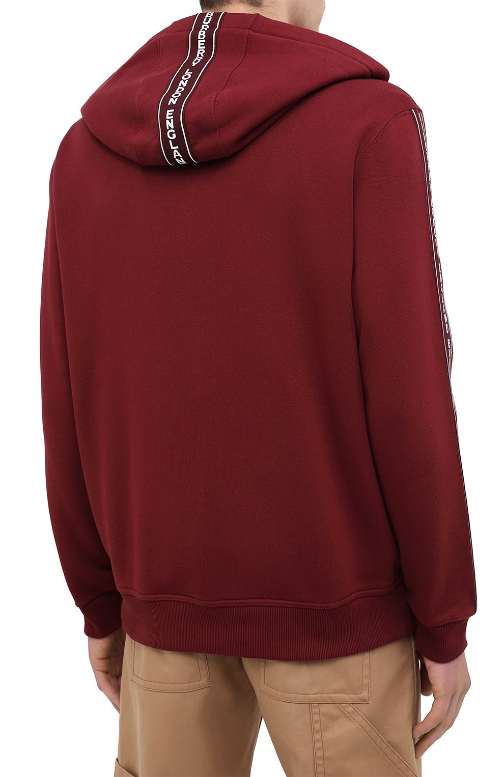 Хлопковая толстовка BURBERRY, арт. 8031877, фото 4