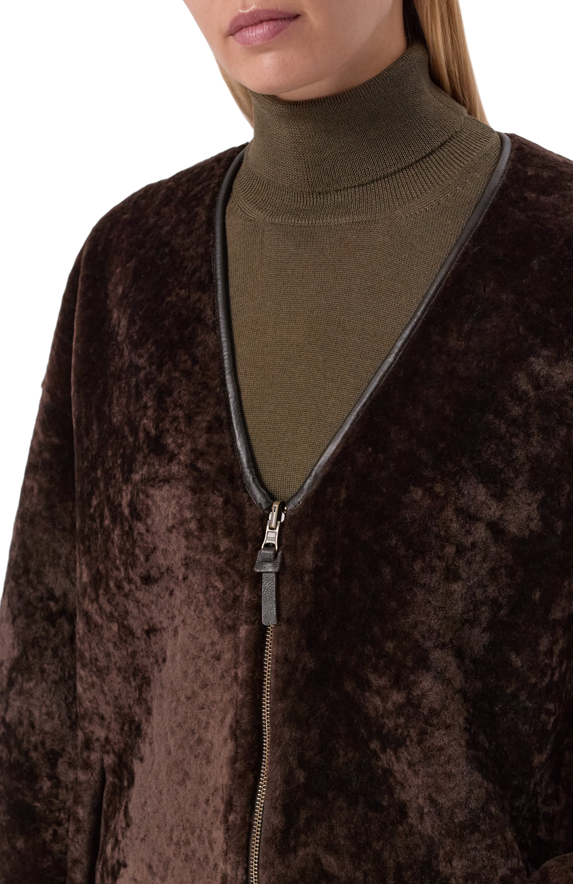 Двусторонняя дубленка VENERA M., арт. 26191F-Z75VM, фото 5