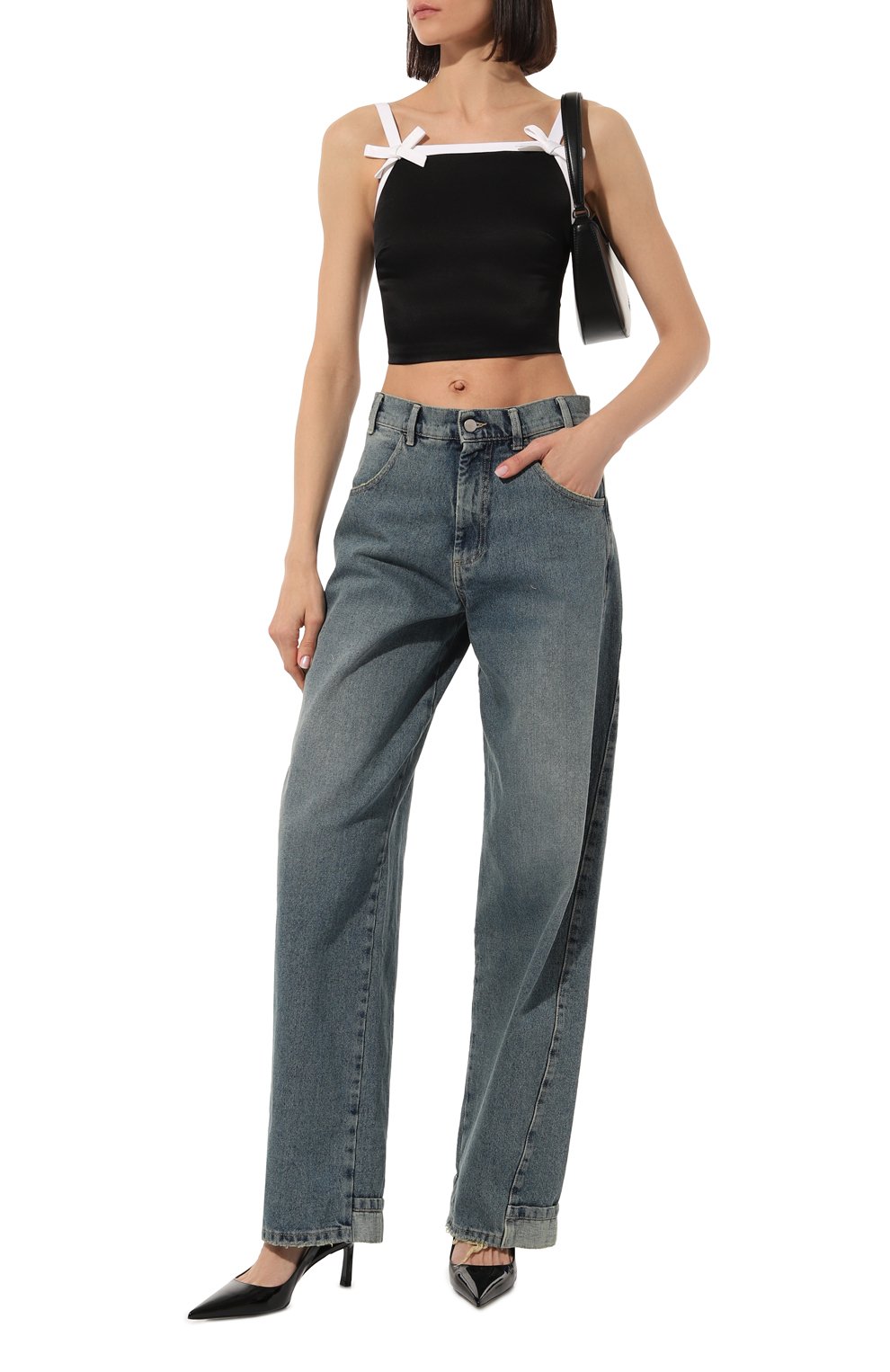 Топ из вискозы MSGM, арт. 3442MDT26Y/237318, фото 2