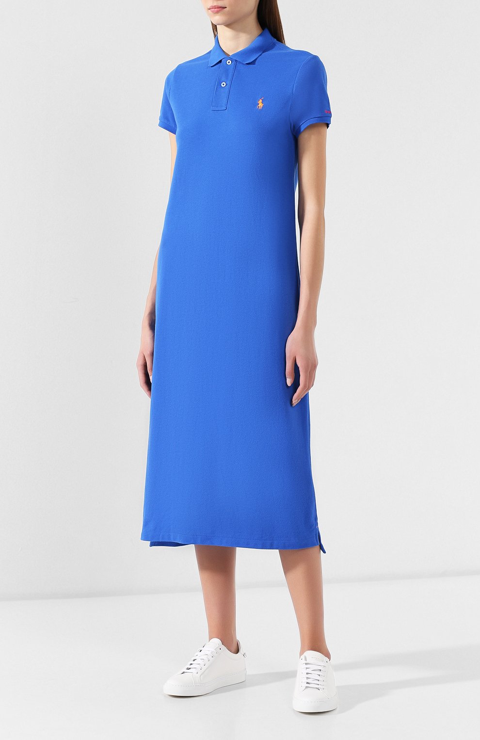 Хлопковое платье POLO RALPH LAUREN, арт. 211744694, фото 3