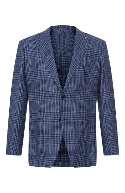 Мужской пиджак из шерсти и шелка SARTORIA LATORRE, арт. EF74/QJ0824