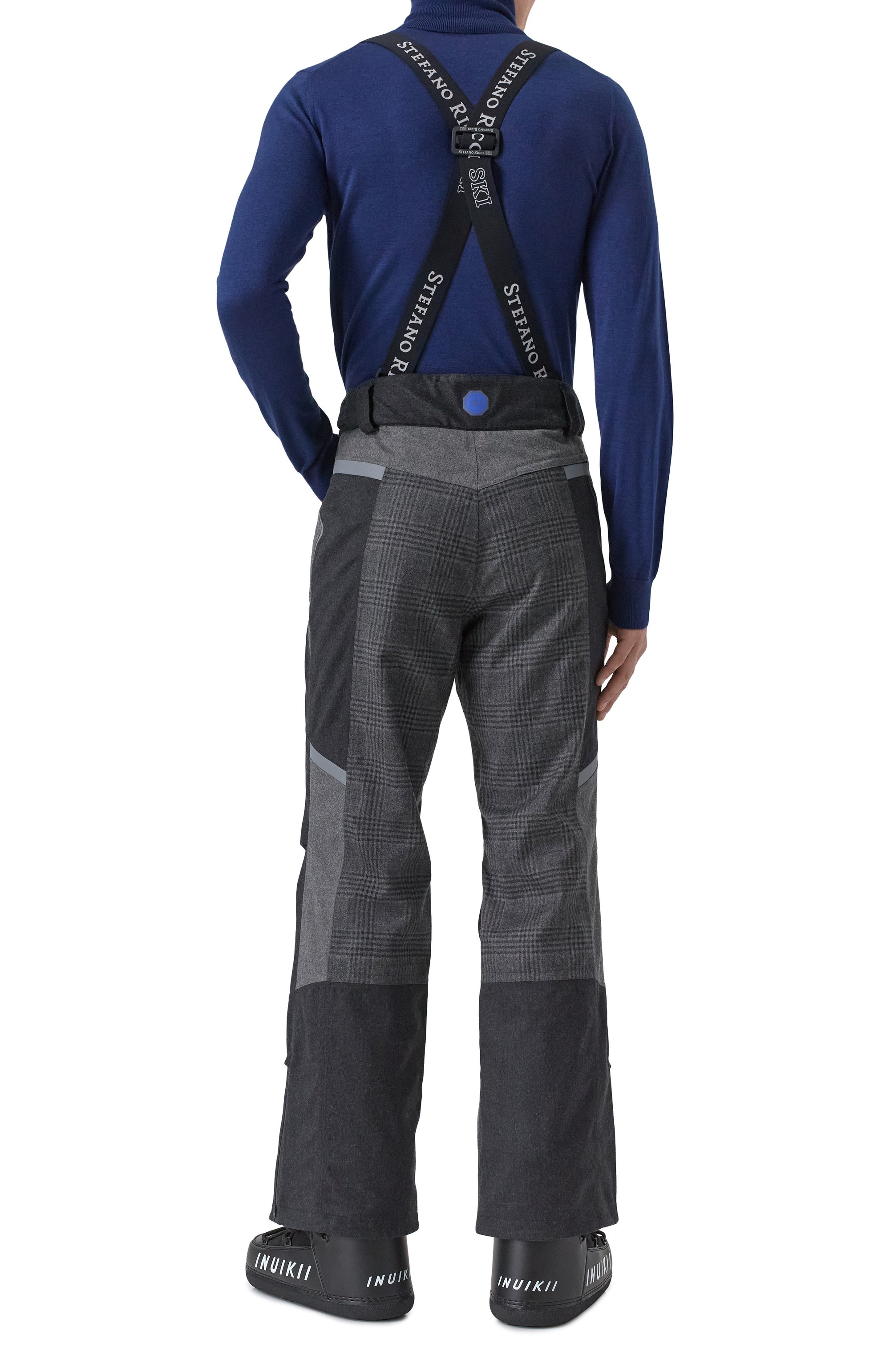 Шерстяные брюки STEFANO RICCI темно-серого цвета по цене 539500 руб., арт. MHT6S40040/HN0026, фото 4 Шерстяные брюки STEFANO RICCI, арт. MHT6S40040/HN0026, фото 4