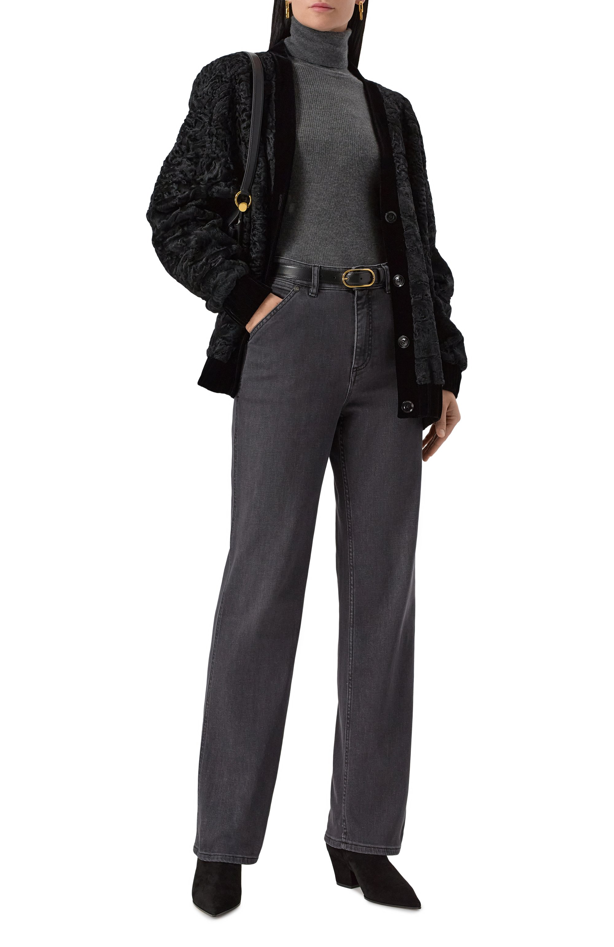 Замшевые ботильоны keinna 55 GIANVITO ROSSI, арт. G72937.55RIC.CASNER0, фото 2