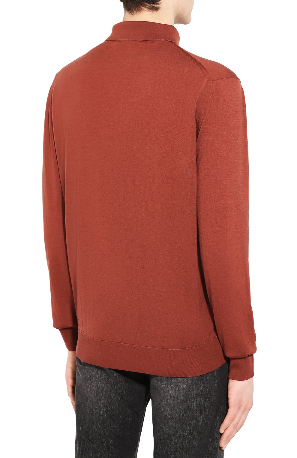 Шерстяное поло ZEGNA, арт. UUM00/132, фото 4