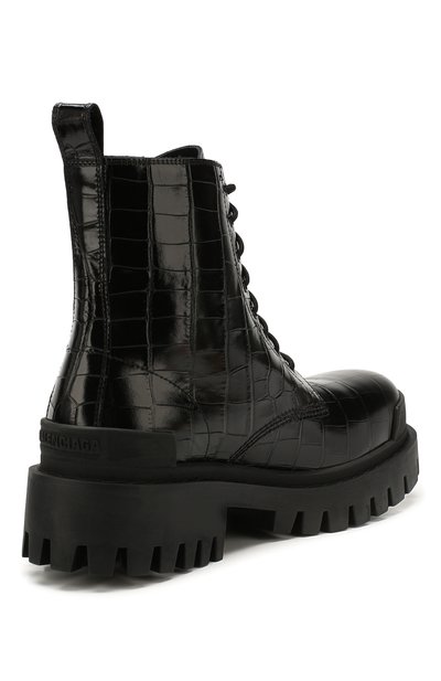 Кожаные ботинки strike BALENCIAGA, арт. 600970/WA9D0, фото 4