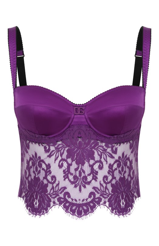 Бюстгальтер-балконет Dolce & Gabbana 07A43T/0N08P Фиолетовый 07A43T/0N08P