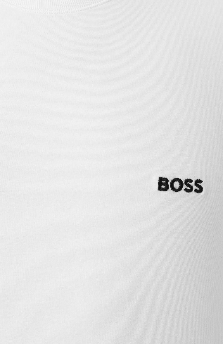 Мужская комплект из трех лонгсливов BOSS разноцветного цвета, арт. 50492321 | Фото 9 (Рукава: Длинные; Длина (для топов): Стандартные; Кросс-КТ: домашняя одежда; Материал внешний: Хлопок; Автоматизация ТО: Проставлено; Автоматизация состава: Проставлено)