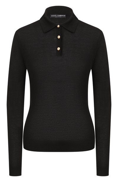 Женское кашемировое поло DOLCE & GABBANA, арт. FXZ59T/JBW24