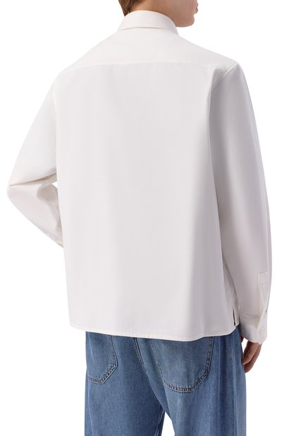 Хлопковая рубашка HUGO BLUE, арт. 50520001, фото 4