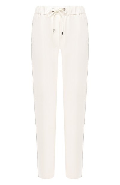 Женские хлопковые брюки BRUNELLO CUCINELLI, арт. MH827P7035