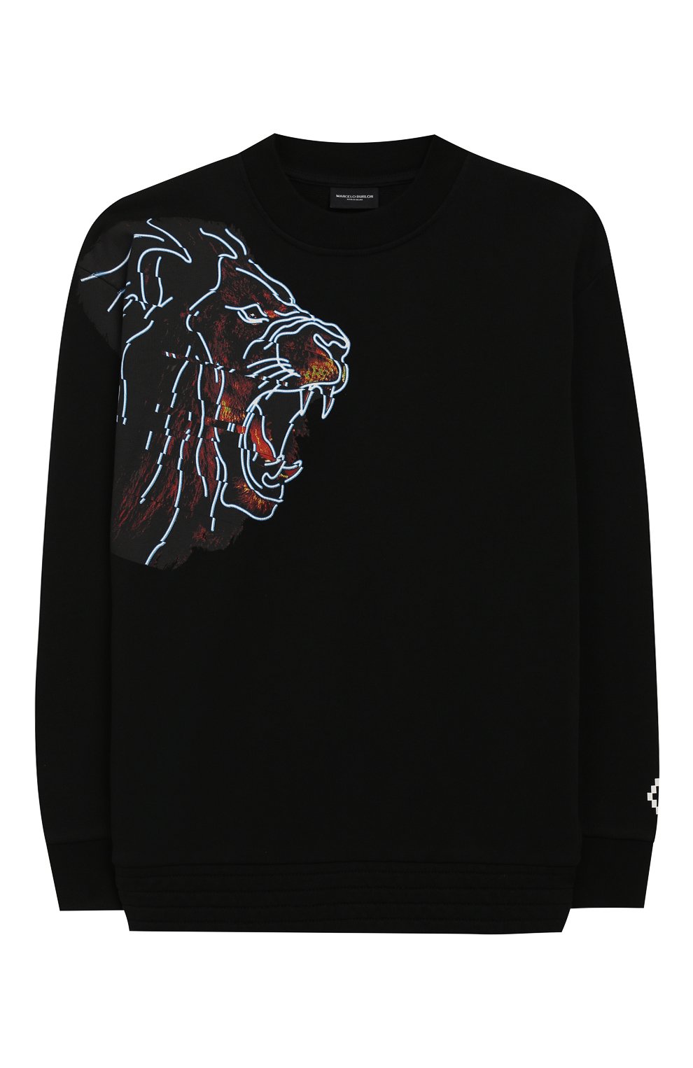 Хлопковый свитшот MARCELO BURLON KIDS OF MILAN, арт. 20E/B/MB/2001/0020/8-14Y, фото 1