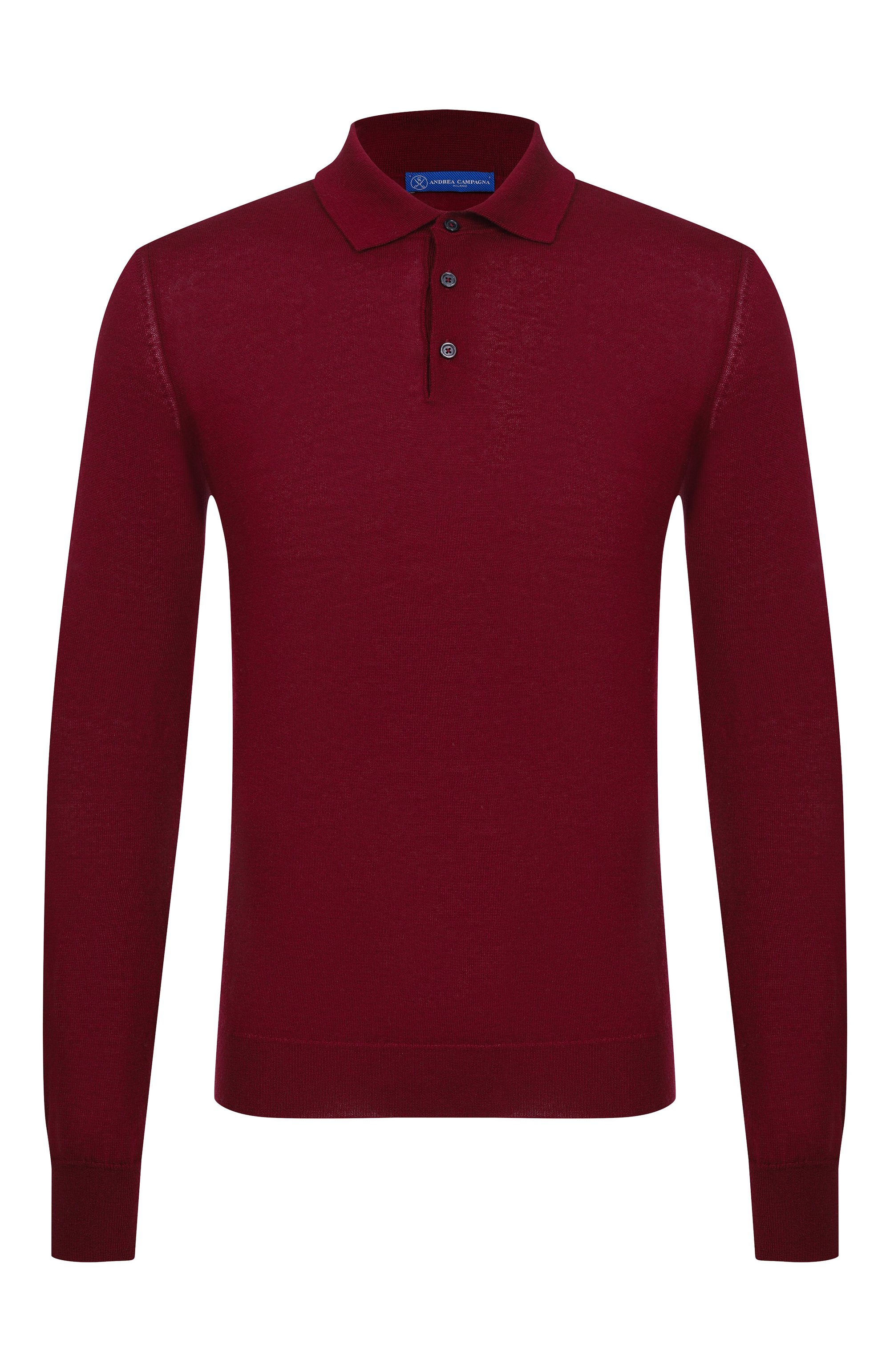Поло из кашемира и шелка ANDREA CAMPAGNA, арт. M5625-1531, фото 1