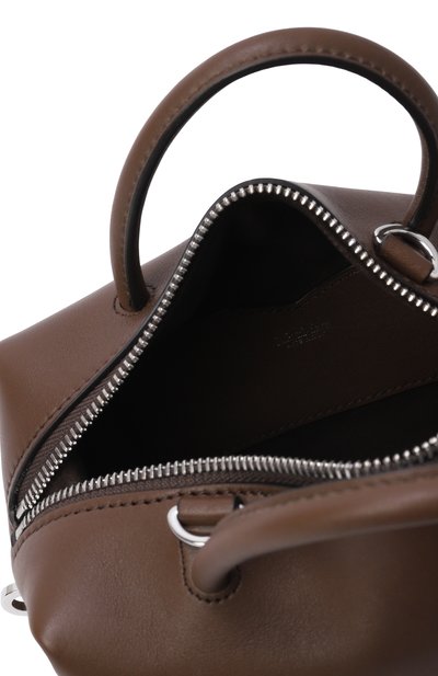 Сумка holdalls small MAX MARA темно-коричневого цвета по цене 145500 руб., арт. H0LDALLS, фото 5 Сумка holdalls small MAX MARA, арт. H0LDALLS, фото 5