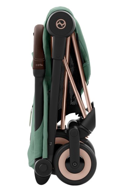 Коляска прогулочная coya rosegold CYBEX зеленого цвета по цене 67910 руб., арт. 522004285, фото 5 Коляска прогулочная coya rosegold CYBEX, арт. 522004285, фото 5