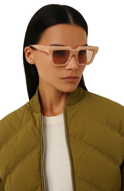 Солнцезащитные очки gia/rhw GIABORGHINI розового цвета по цене 34650 руб., арт. R0SIE R02, фото 2 Солнцезащитные очки gia/rhw GIABORGHINI, арт. R0SIE R02, фото 2