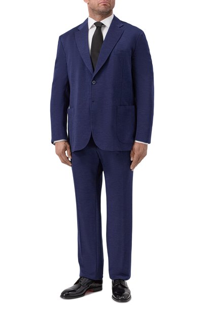 Мужской шерстяной костюм STEFANO RICCI, арт. M1SFM2T819/W0001R/62