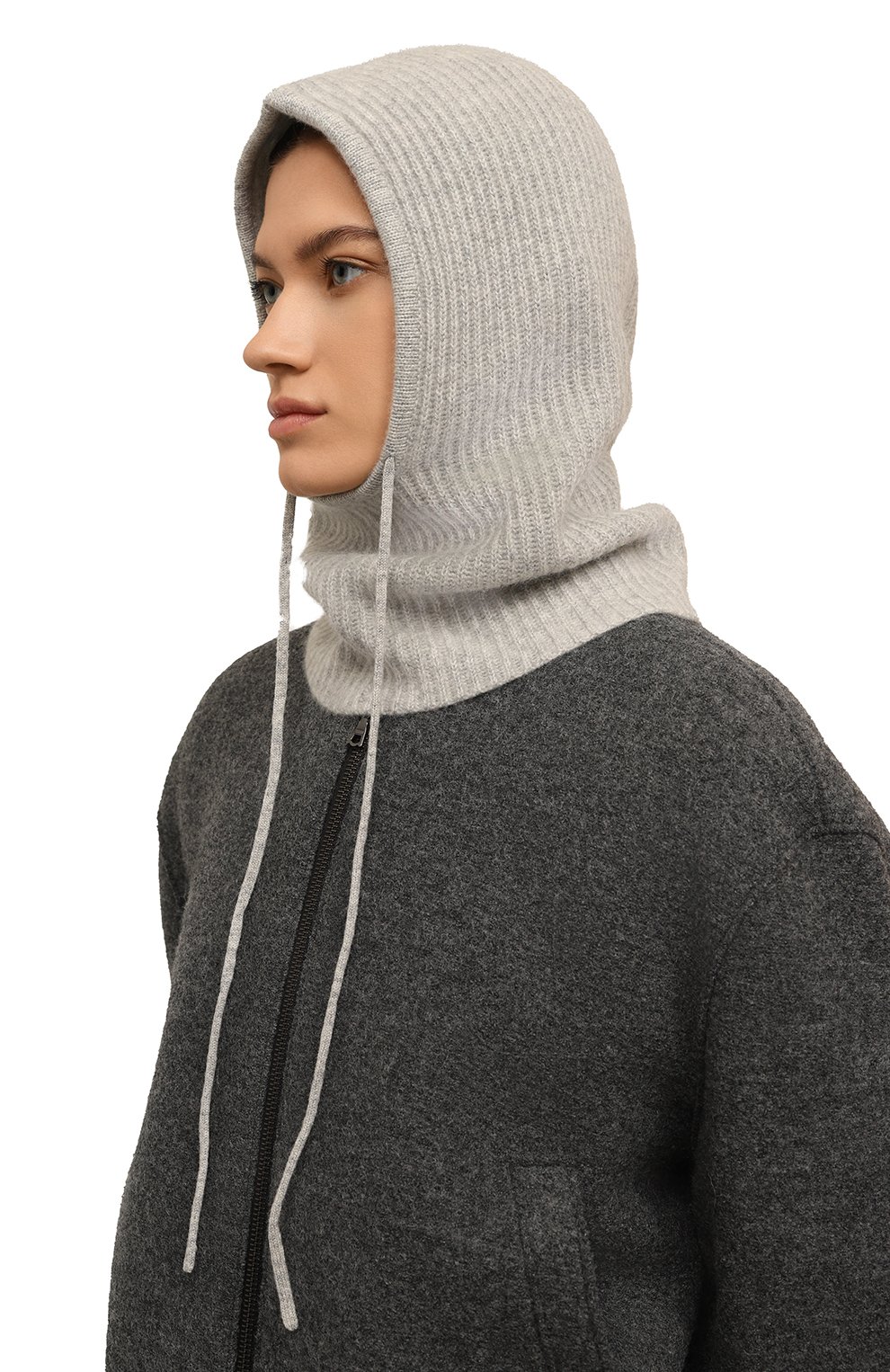 Кашемировая балаклава YVES SALOMON, арт. 24WAA503XXMACA, фото 2