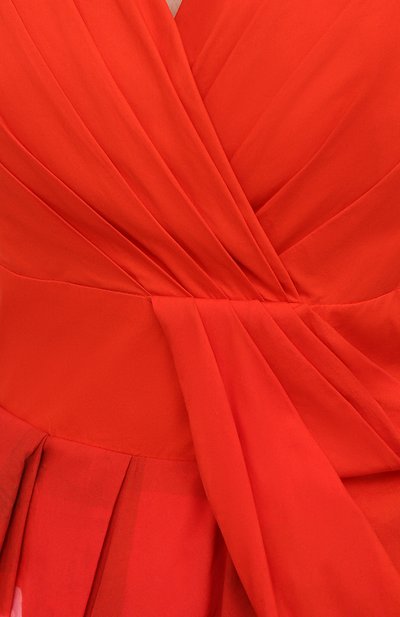 Хлопковое платье ALEXANDER MCQUEEN, арт. 651668/QCACD, фото 5