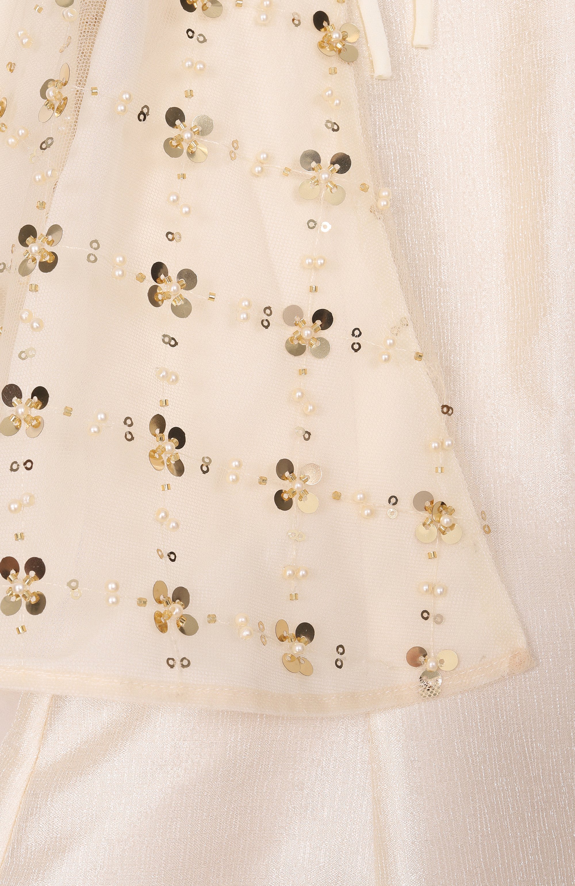 Атласное платье MONNALISA, арт. 71G919RM, фото 3