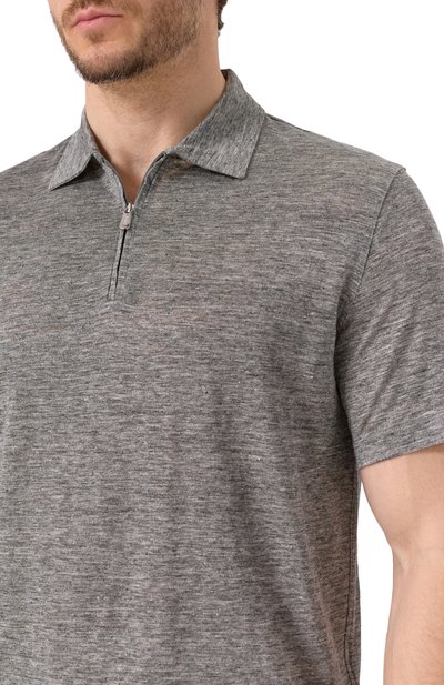 Льняное поло FEDELI, арт. 8UE00242, фото 5