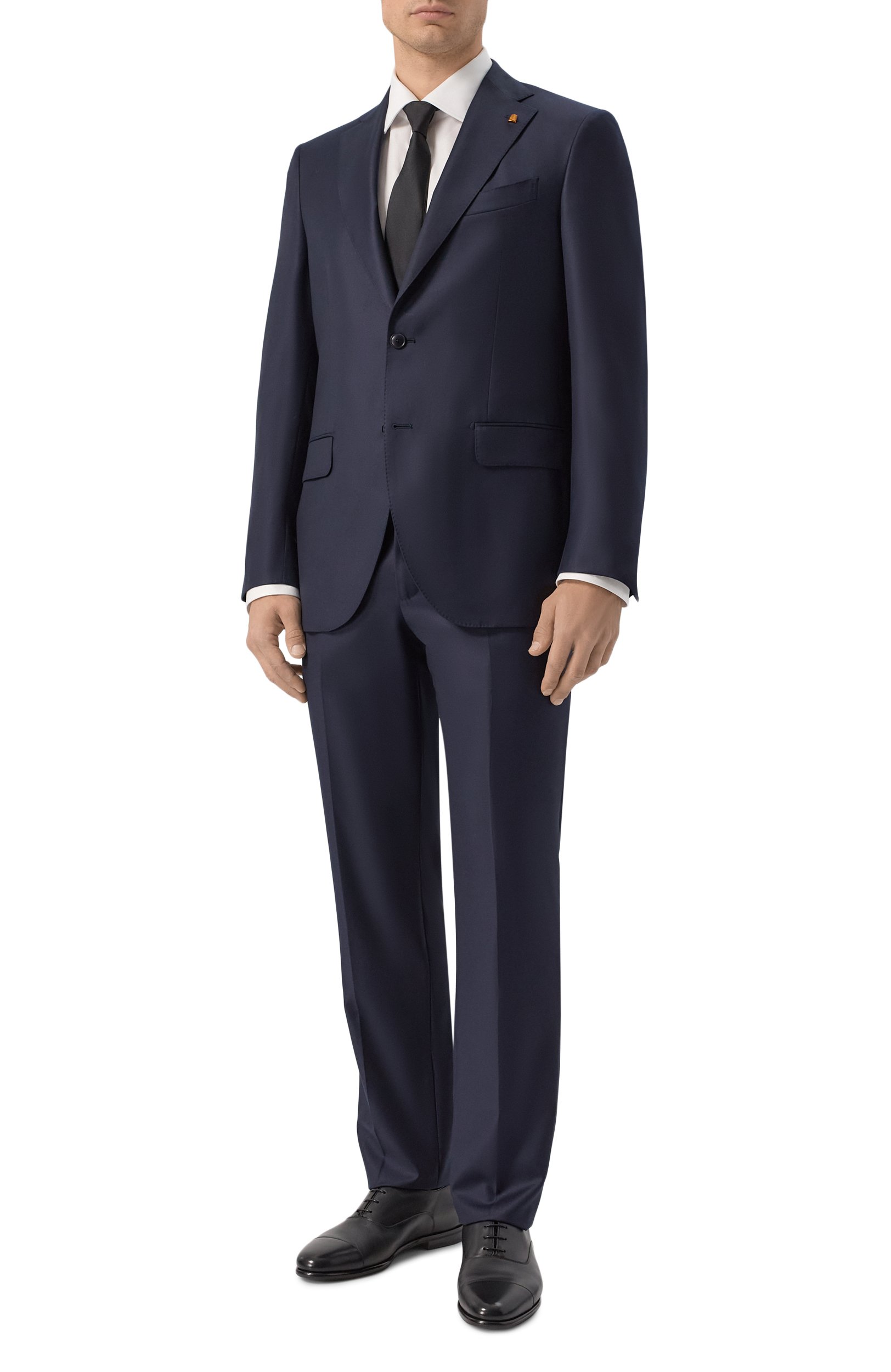 Шерстяной костюм SARTORIA LATORRE темно-синего цвета по цене 144500 руб., арт. G0I7EF/PU0544_SET, фото 1 Шерстяной костюм SARTORIA LATORRE, арт. G0I7EF/PU0544_SET, фото 1