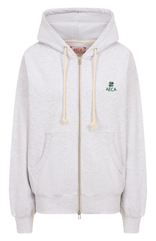Хлопковая толстовка AECA WHITE AWCMFWBDTSZSO001C0.LIGHT GREY (XL) Серый AWCMFWBDTSZSO001C0.LIGHT GREY (XL)
