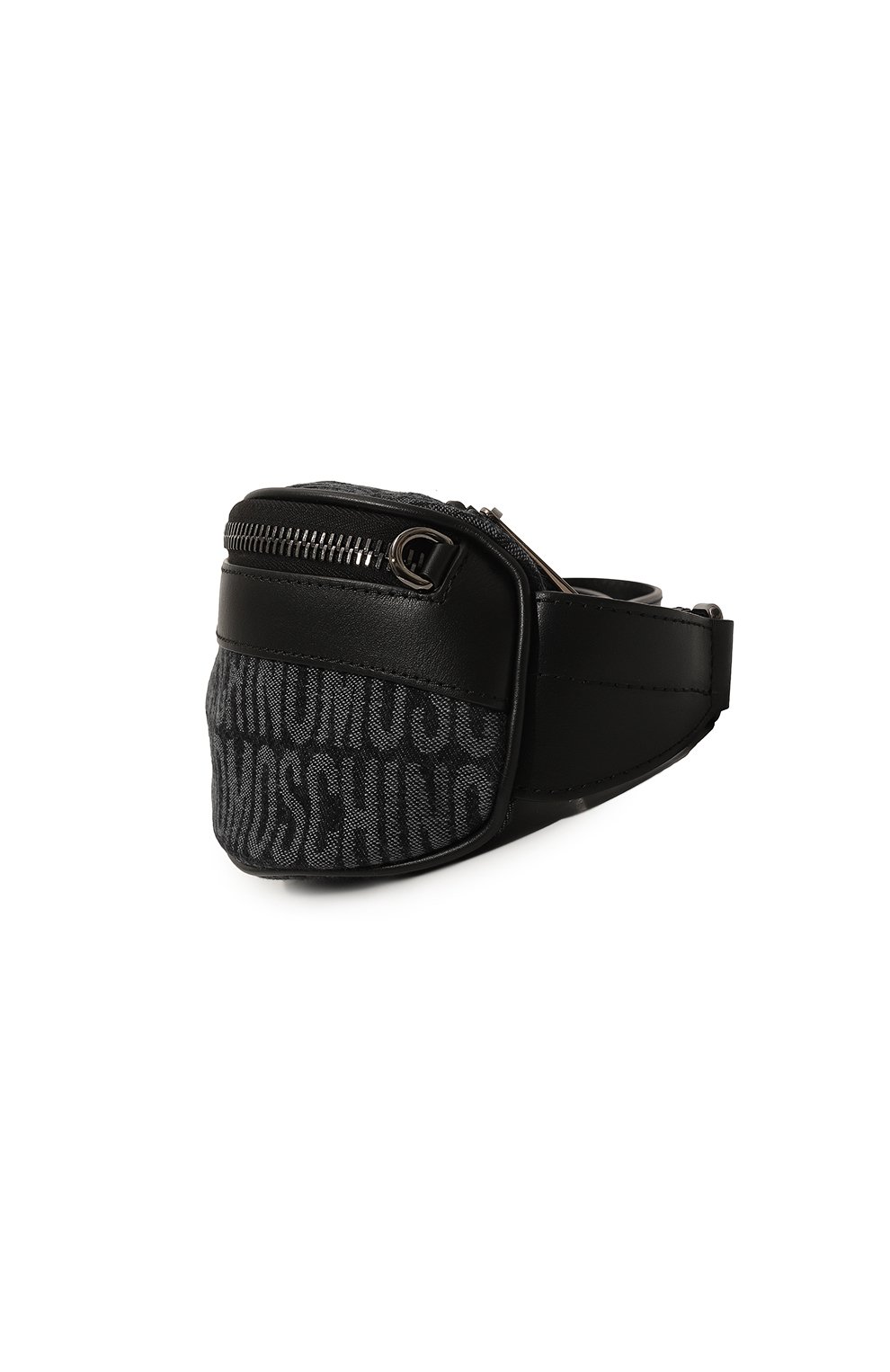 Поясная сумка MOSCHINO темно-серого цвета по цене 59950 руб., арт. A7705/8274, фото 4 Поясная сумка MOSCHINO, арт. A7705/8274, фото 4