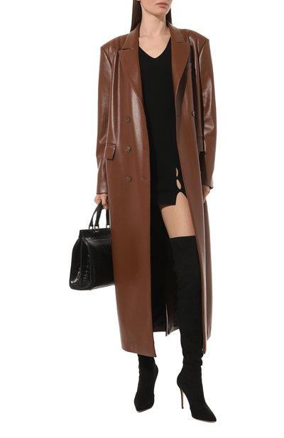 Текстильные ботфорты CASADEI, арт. 1T012Z1001GYSUE, фото 2